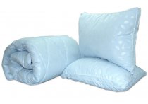 Набор TAG: одеяло 195х215 см и 2 подушки 70х70 см - Лебяжий пух Blue